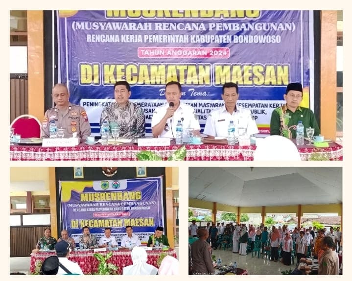 MUSRENBANGCAM MAESAN ; SINERGI DAN KOLABORASI, WUJUDKAN PRIORITAS USULAN PROGRAM