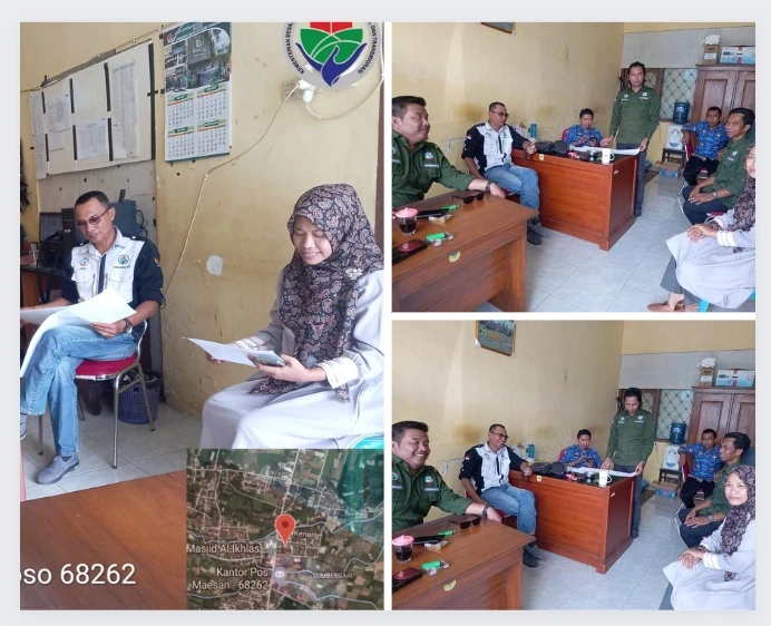 HADIRI EVALUASI KEGIATAN MONEV, TA KABUPATEN HIMBAU RENCANAKAN BIMTEK PEMUTAKHIRAN DATA IDM 2023