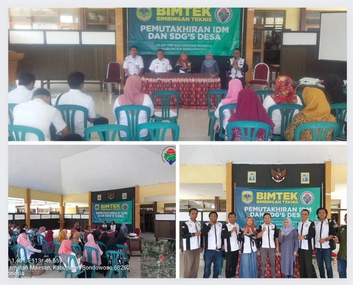 DEMI PENTINGNYA VALIDITAS DATA DESA, TPP KECAMATAN MAESAN GELAR BIMTEK PEMUTAKHIRAN DATA IDM DAN SDGs DESA