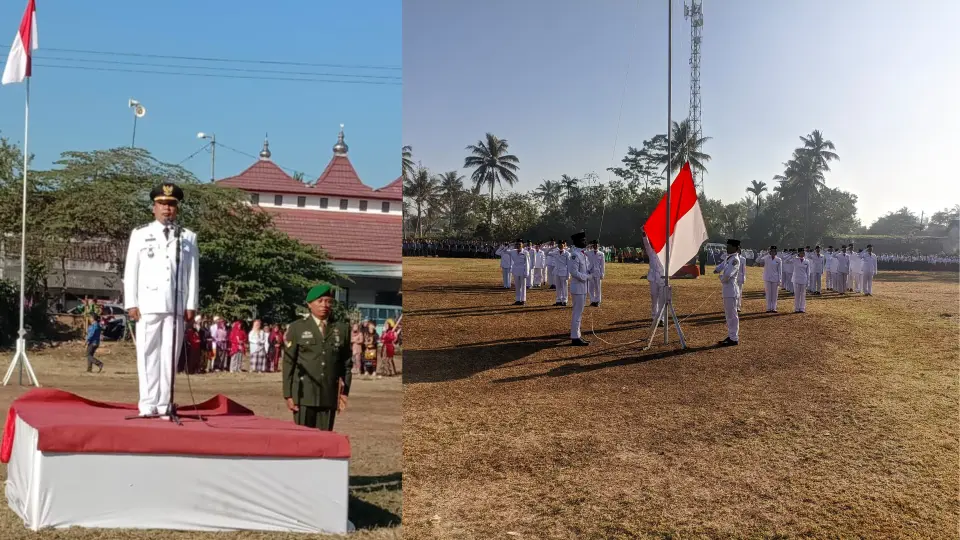 UPACARA BENDERA HUT RI KE 79, MOMENTUM SEMANGAT PERJUANGAN DAN KEGOTONG-ROYONGAN